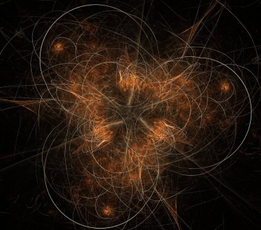 Çizimler saykodelik fraktal fraktal fraktal geometrik renkli süsleme 3D