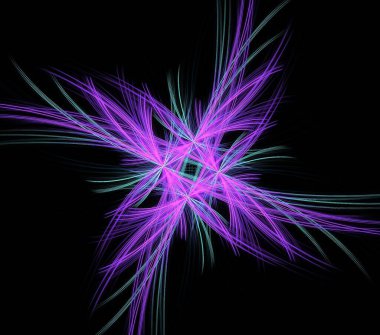 Çizimler saykodelik fraktal fraktal fraktal geometrik renkli süsleme 3D