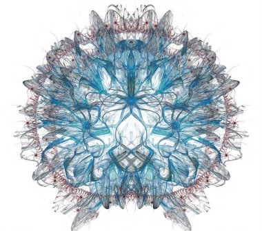 Çizimler saykodelik fraktal fraktal fraktal geometrik renkli süsleme 3D