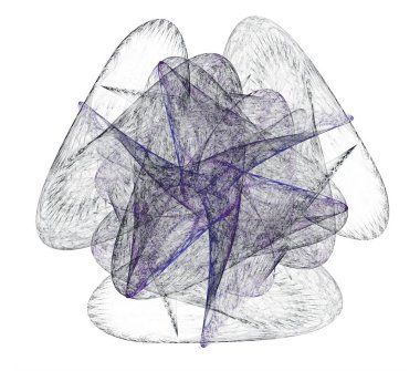 Çizimler saykodelik fraktal fraktal fraktal geometrik renkli süsleme 3D