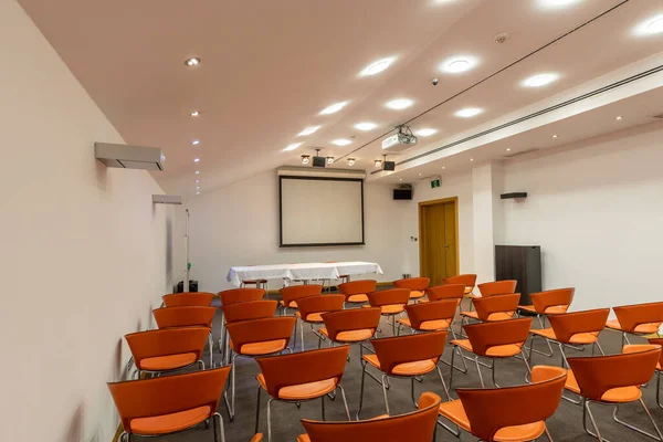 Interior Room Presentations Full Chairs — Foto Stock