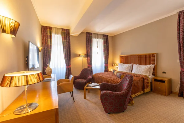 Interior Apartamento Hotel Luxo — Fotografia de Stock