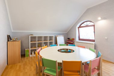 Montessori anaokulunun içi.