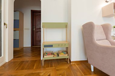 Montessori anaokulunun içi.