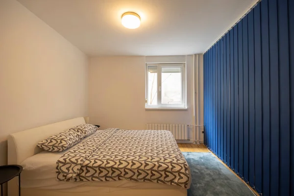 Slaapkamer Interieur Met Master Bed Verhuur Appartement — Stockfoto