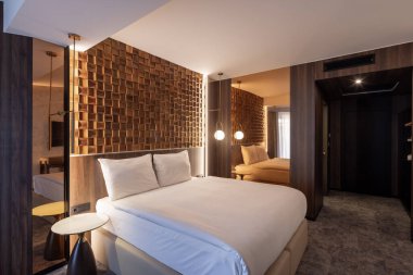 Otel Çift Kişilik Yatak yatak odası iç