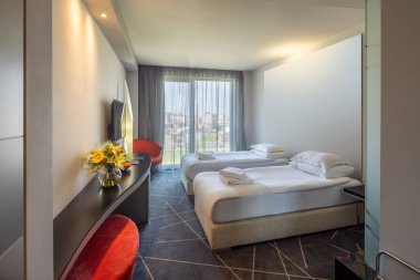 Çift Kişilik Yatak otel odası iç