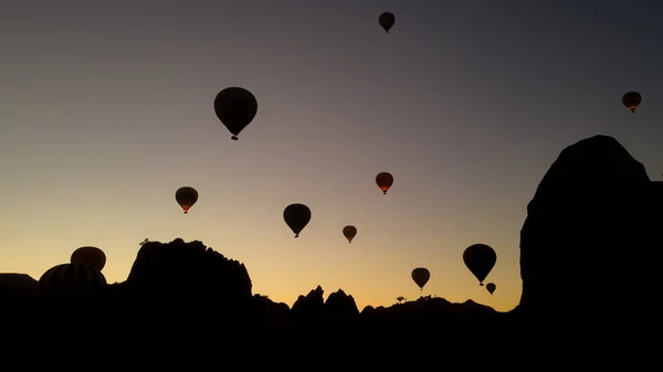 Cappadocia气球节 旅游服务 旅游区流行概念和地理 — 图库照片