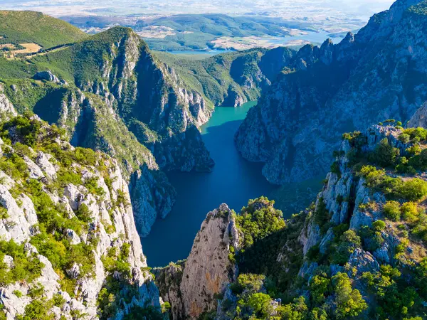 Türkiye Samsun Vezirkopru Kanyonu Hitit Krallarının Tahta Çıktıklarında Kutsandıkları Yer Stok Fotoğraf