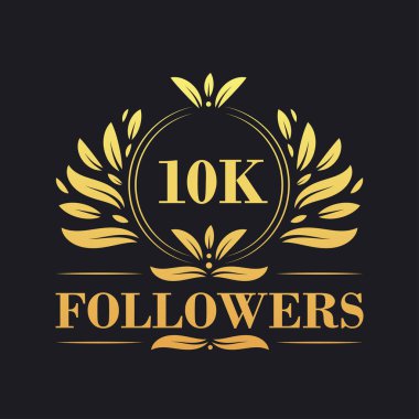 10K, kutlama tasarımını takip ediyor. Sosyal medya takipçilerinin logosunu düşüren 10K