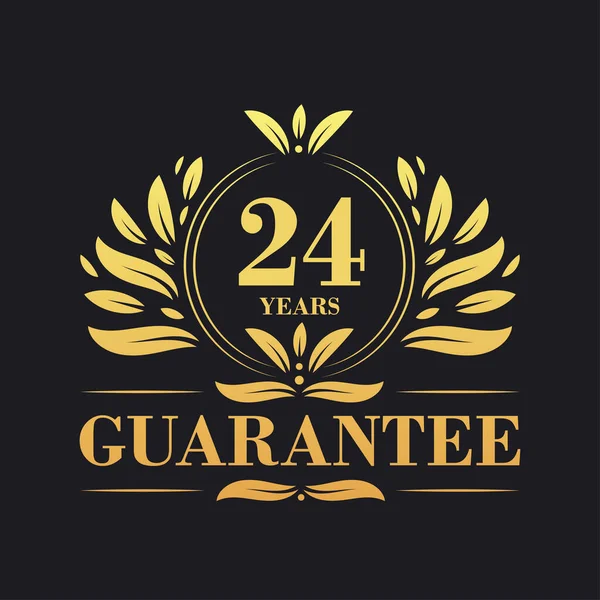 Years Guarantee Logo Vector Years Guarantee Sign Symbol — 스톡 벡터