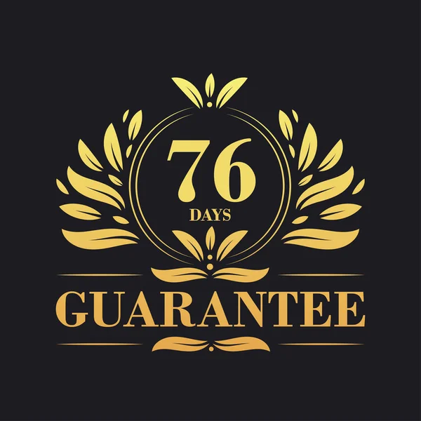 Vecteur Logo Garantie Jours Symbole Signe Garantie Jours — Image vectorielle