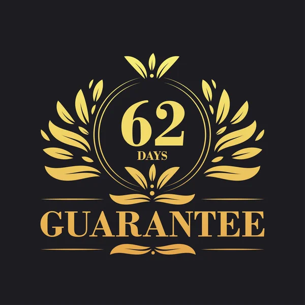 Days Guarantee Logo Vector Days Guarantee Sign Symbol — 스톡 벡터