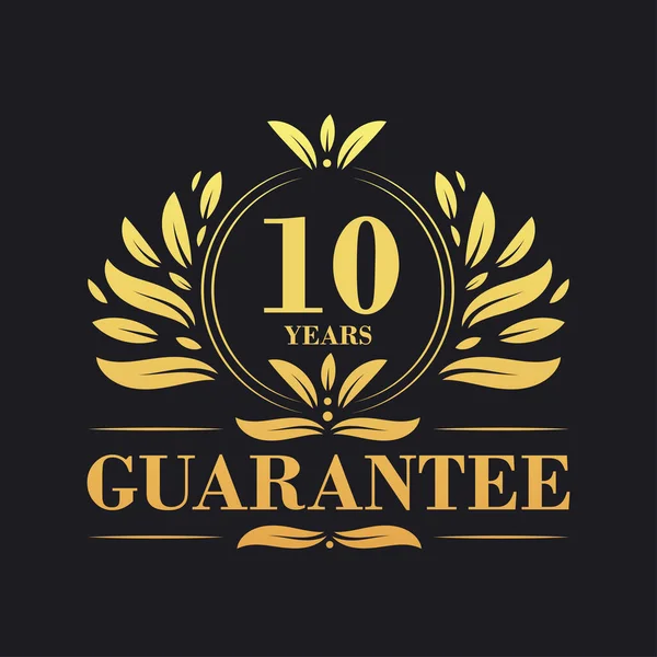 Years Guarantee Logo Vector Years Guarantee — 스톡 벡터