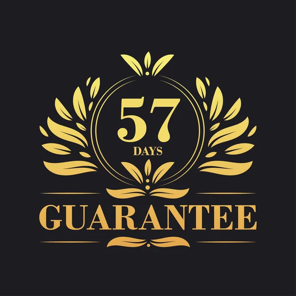Days Guarantee Logo Vector Days Guarantee — 스톡 벡터