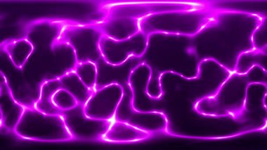 Animated Background with Fractal Noise. Psychedelic liquid painting. Pink and white abstract background with moving geometric shapes. Motion design pattern, seamless loop animation