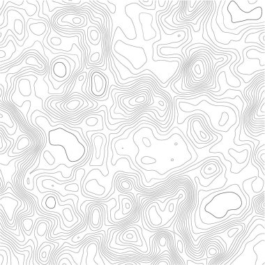 Şebeke haritası. Topografik harita arkaplanı. Soyut vektör illüstrasyonu.