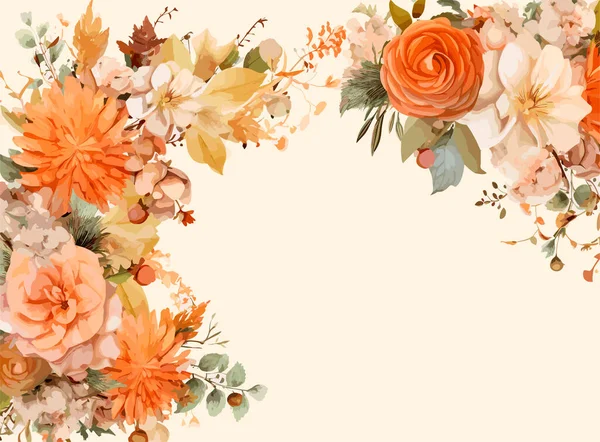 Nahtloses Muster Mit Vielen Abstrakten Blumen Schöne Blume Thema Hintergrund — Stockvektor