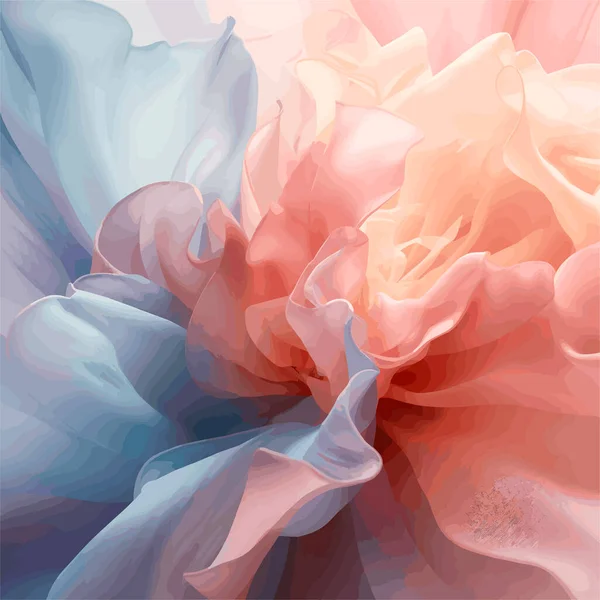 Patrón Vectorial Inconsútil Flores Abstractas Primavera Para Decoración Papel Pintado — Archivo Imágenes Vectoriales