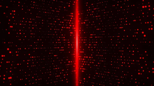 技术背景 抽象粒子的运动 数字粒子波 来自粒子的未来主义虚线 网络连接结构 3D渲染 4K动画 — 图库照片
