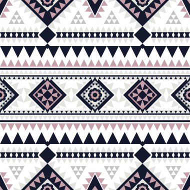 Geometrik etnik kalıp kare üçgen köşegen süsleme tasarımı giysi kumaşı baskı, el işi, nakış, halı, perde, batik, duvar kağıdı ambalajı, vektörsüz