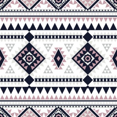 Geometrik etnik kalıp kare üçgen köşegen süsleme tasarımı giysi kumaşı baskı, el işi, nakış, halı, perde, batik, duvar kağıdı ambalajı, vektörsüz