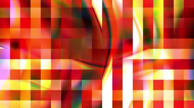 Renkli Soyut Canlandırılmış Mozaik Arkaplanı