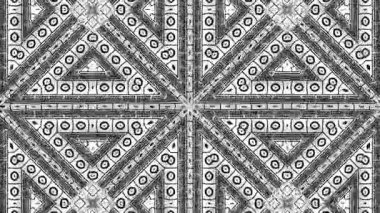 Siyah ve beyaz çiçek Dürbünü desen