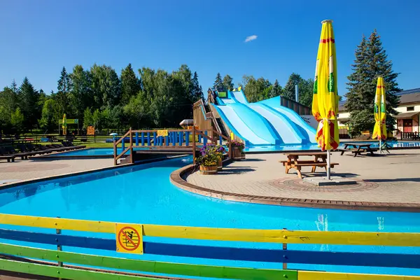 Kaiavere, Tartu İlçesi, Estonya-11JUL2023-Vudila Playland Yazın Estonya 'da.