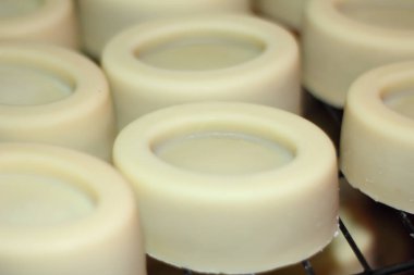 Banyo odasında sade sabun