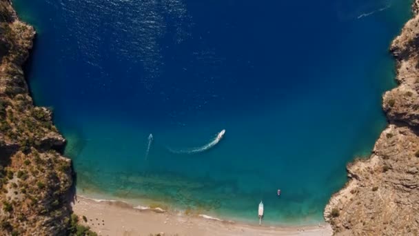 Butterfly Valley High View Canyon Fethiye Turquie Concept Voyage Nature — Video