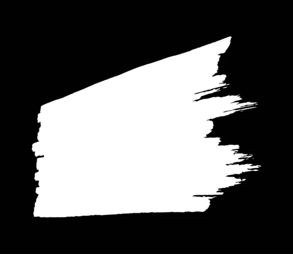 Weißer Markierungsfleck Textur Hintergrund Perspektive Grunge Texturiertes Verkaufsbanner Vektorlogo Illustration — Stockvektor