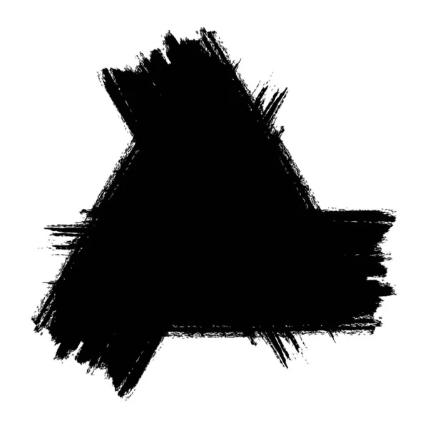 Scribble Tache Cadre Triangle Grunge Dessiné Main Bannière Vente Fond — Image vectorielle