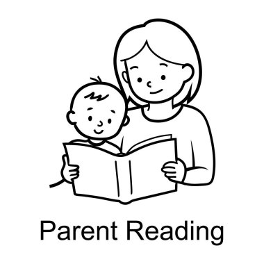 Çizim biçiminde üst okuma simgesi 