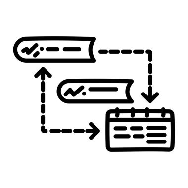 El çizimi biçiminde işlem simgesi 
