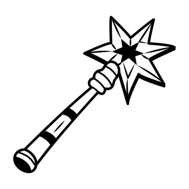 Yıldız değneği, karalama stili simgesi
