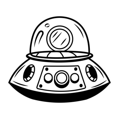 Seyahat makinesinin el çizimi simgesi