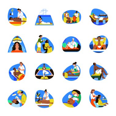 Cilt Salonu Düz Çizimler 