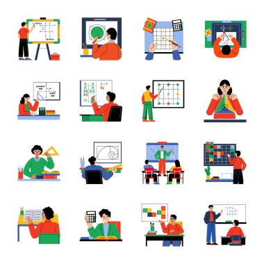 Matematik Eğitimi Düz Çizimler Kümesi