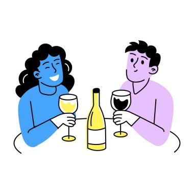 Arkadaşların içki partisini kutlarken çizdiği bir el resmi.