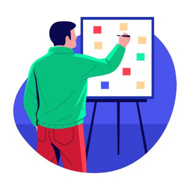 Stratejik planlama ve düz çizim yapan bir lider.