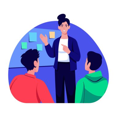 İş planlamasının düz bir çizimi