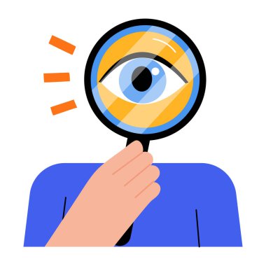 Bir karakteri betimleyen düz bir biçim çizimi