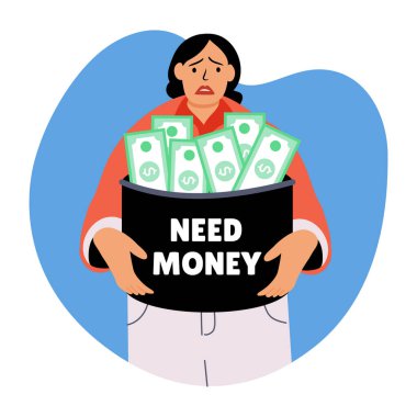 Hiperenflasyonu betimleyen düz biçim çizimi