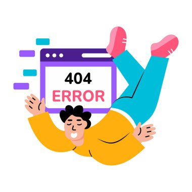 404 sayılı mesajı gösteren düz bir resim