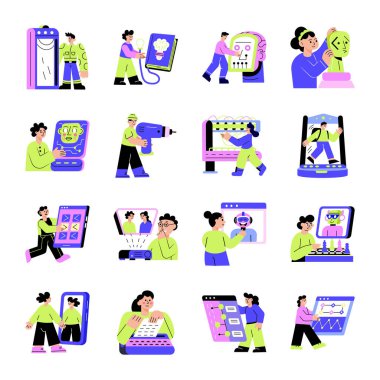 Düz Biçim Makinesi Resimleri Koleksiyonu 