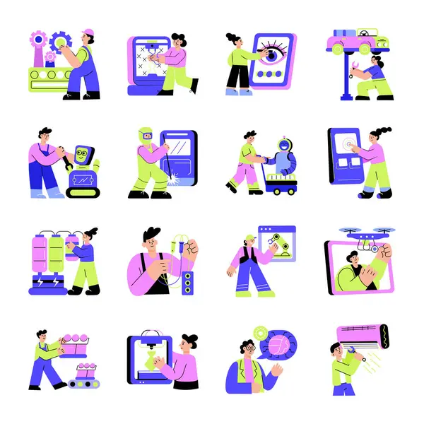 Düz Biçim Makinesi Resim Çizimleri Paketi 