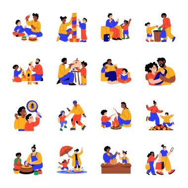 Ebeveynlik Düz Biçimli Çizimler 