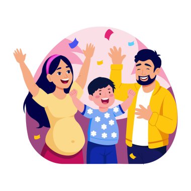 Cinsiyeti gösteren düz bir çizim