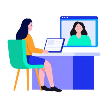 Derin sahte gösteren düz bir resim